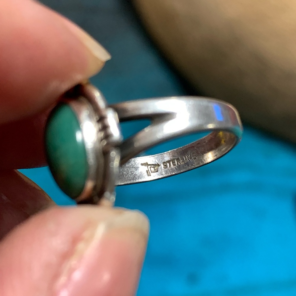 Bell Trading Turquoise Ring - image 5